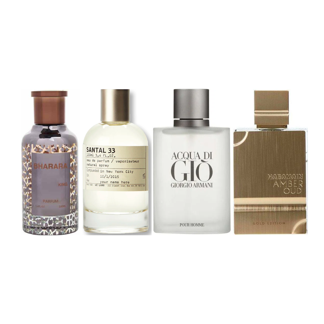 BHARARAPARFUM+SANTAL33+ACQUADIGIO+AMBER